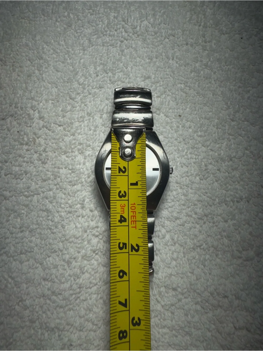 Kenneth Cole Unisex Adults KC3122 Silver Tone 34mm Quartz Analog Watch 7